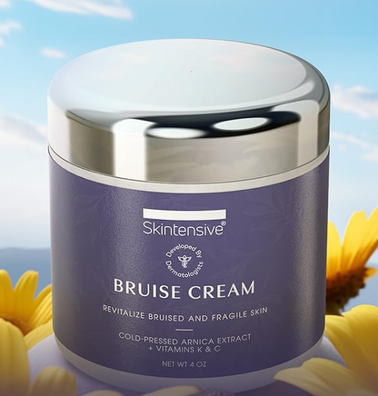 SKINTENSIVE Specialized Frágil Skin Crema hidratante para piel fina – Fórmula hidratante para uso diario en cara, manos y cuerpo – Con vitaminas A, C y E y árnica – 4 onzas [El embalaje puede variar]