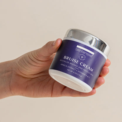 SKINTENSIVE Specialized Frágil Skin Crema hidratante para piel fina – Fórmula hidratante para uso diario en cara, manos y cuerpo – Con vitaminas A, C y E y árnica – 4 onzas [El embalaje puede variar]